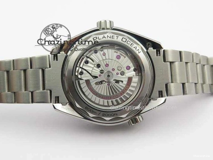 0309 Trendy 2016 Planet Ocean 43.5mm SS V6F Best Edition Black Dial On SS Bracelet A 8210